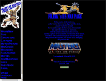 Tablet Screenshot of frankshemanpage.net